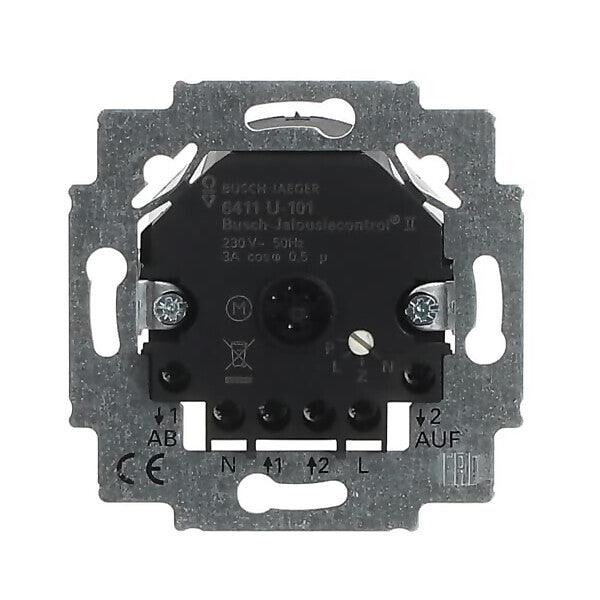 Busch-Jaeger Jalousiecontrol-Einsatz 2Schliesser 3A 690VA 6411 U-101